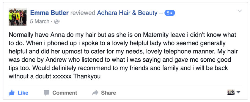 Adhara FB Review Emma