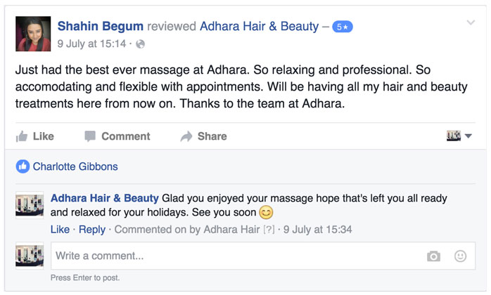 Adhara Hair Salon Reviews Shahin